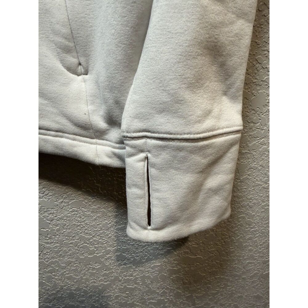 Athleta Ivory Fleece Cowl Neck Pullover Medium - Picture 5 of 10